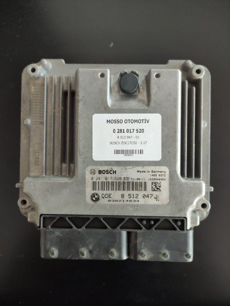 0281017520 BMW 320D E90 MOTOR BEYNİ EDC17C50 DDE8512047 - 0 281 017 520