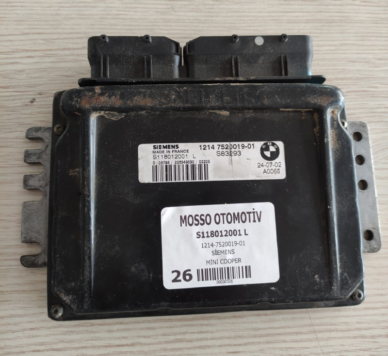 12147520019 MİNİ COOPER MOTOR BEYNİ 7520019