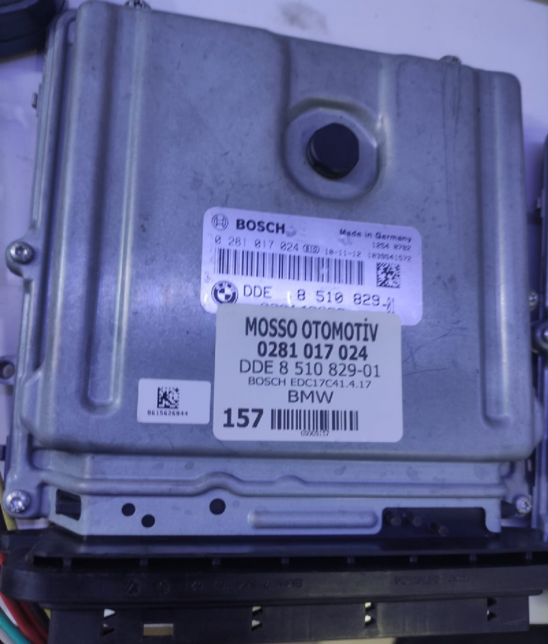 0281017024 - DDE8510829-01 - BMW MOTOR BEYNİ EDC17C41 - 0 281 017 024 - DDE 851 0829-01