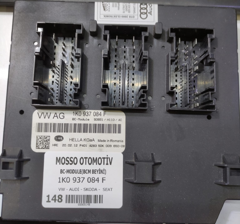 1K0937084F - VW GOLF BC-MODULLE (BCM BEYNİ) -1K0 937 084 F