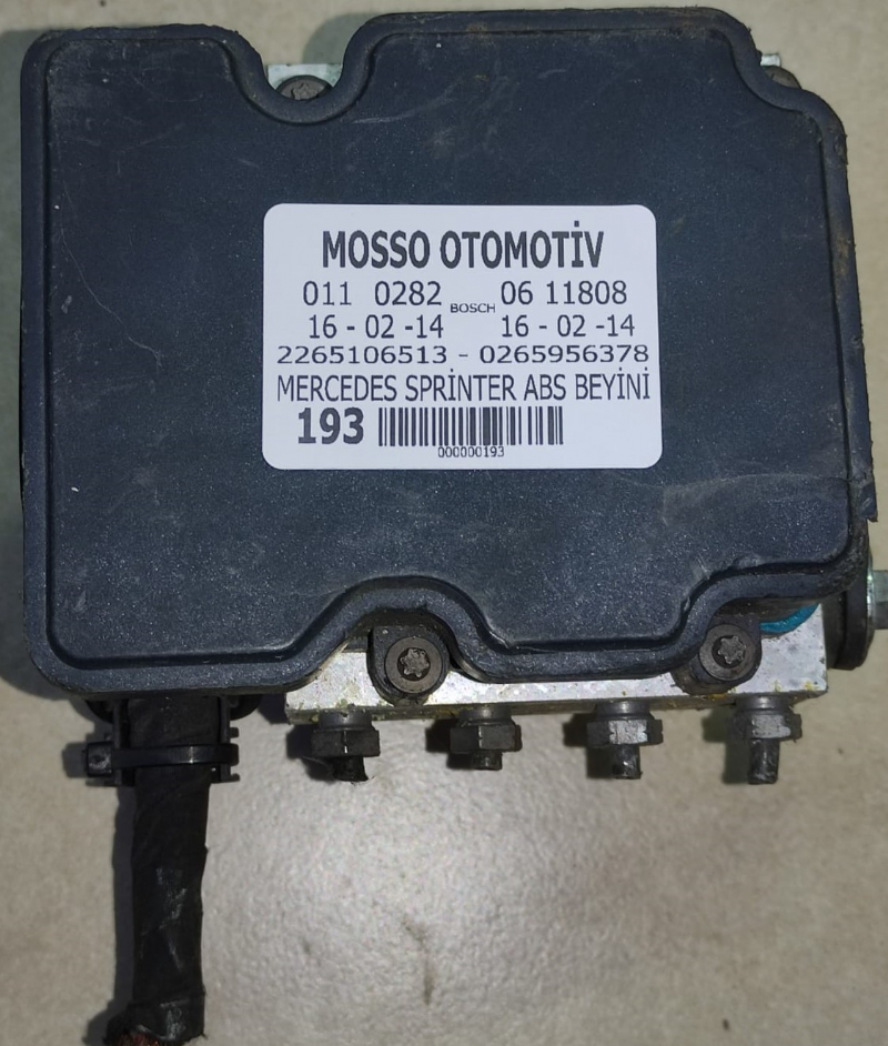 0265956378 - 2265106513 - MERCEDES ABS BEYNİ 