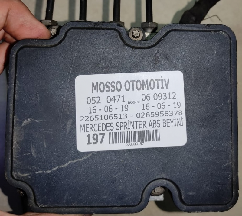 0265956378 - 2265106513 - MERCEDES ABS BEYNİ 