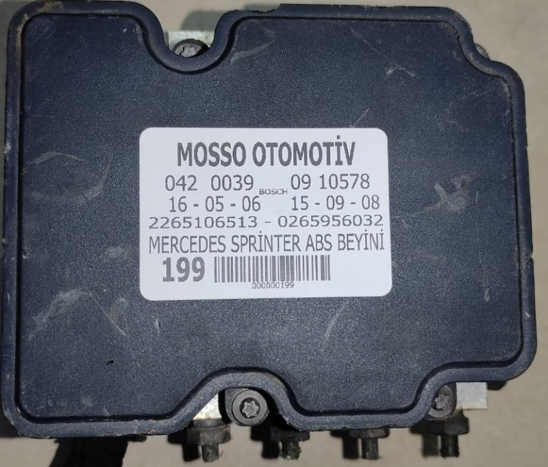 0265956032 - 2265106513 - MERCESDES ABS BEYNİ