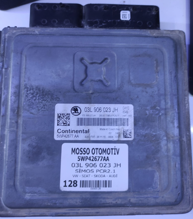 03L906023JH - 5WP42677AA - SKODA YETİ MOTOR BEYNİ - SİMOS PCR2.1 - 03L 906 023 JH - 5WP42677AA