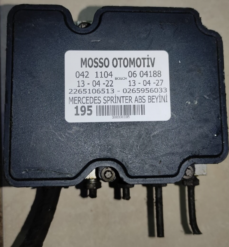0265856033 - 2265106513 - MERCEDES ABS BEYNİ 