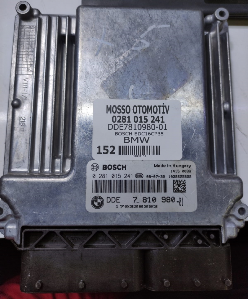0281015241 - DDE7810980-01 -BMW MOTOR BEYNİ  EDC16CP35 - 0 281 015 241 - DDE 7 810 980-01