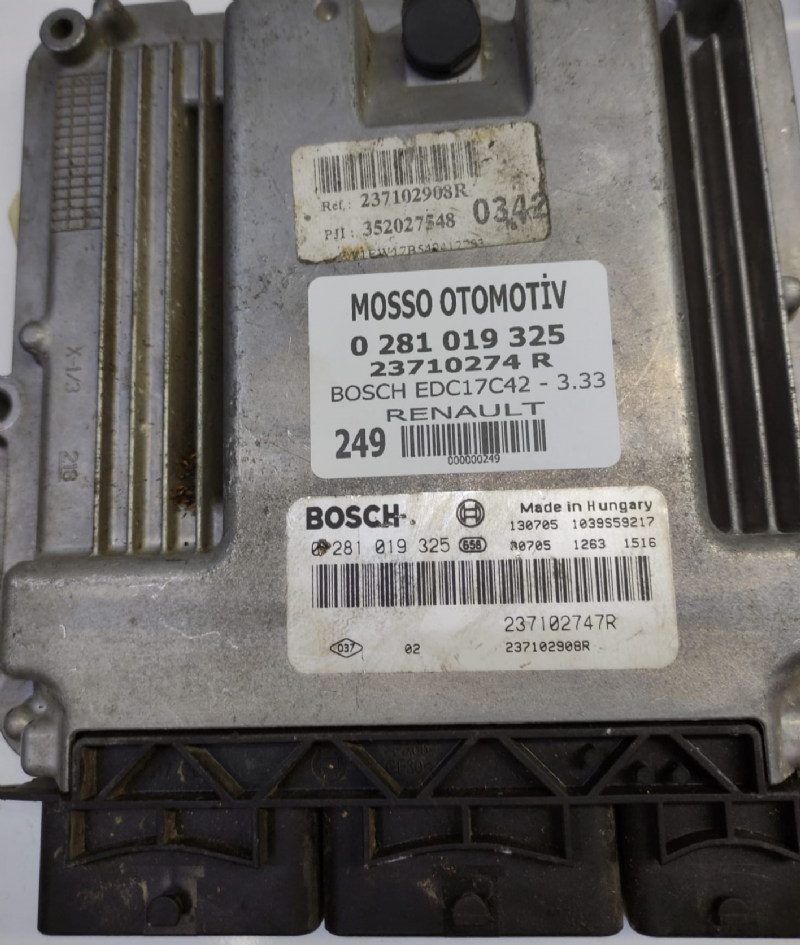0281019325 - 23710274R - RENAULT MOTOR BEYNİ EDC17CP42 - 0 281 019 325 - 23710274 R