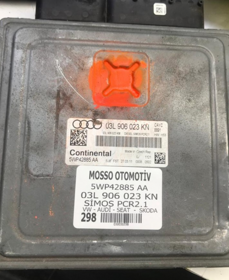 O3L906023KN - 5WP42885AA - VW - AUDİ - SEAT - SKODA MOTOR BEYNİ  SİMOS PCR2.1 - 03L 906 023 KN - 5WP42885AA