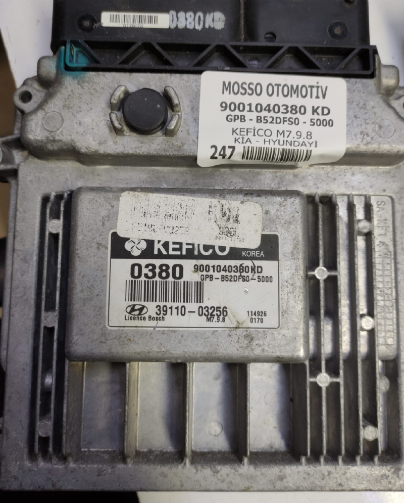 9001040380 - GPF-B52DFS0-5000 - KİA - HYUNDAİ MOTOR BEYNİ KEFİCO M7 9.8 - 9001040380 - GP F- B52DFS0 - 5000