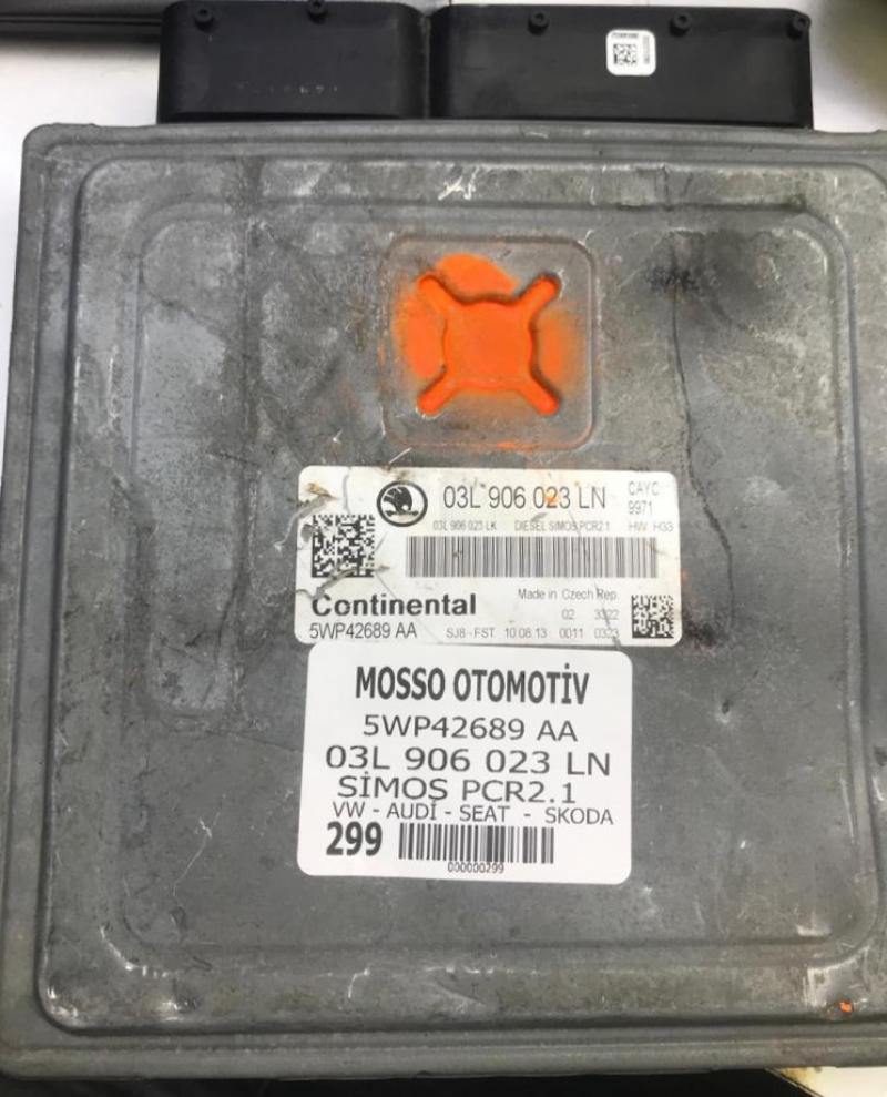 03L906023LN - 5WP42689AA - VW - AUDİ - SEAT - SKODA MOTOR BEYNİ SİMOS PCR2.1 - 03L 906 023 LN - 5WP42689 AA