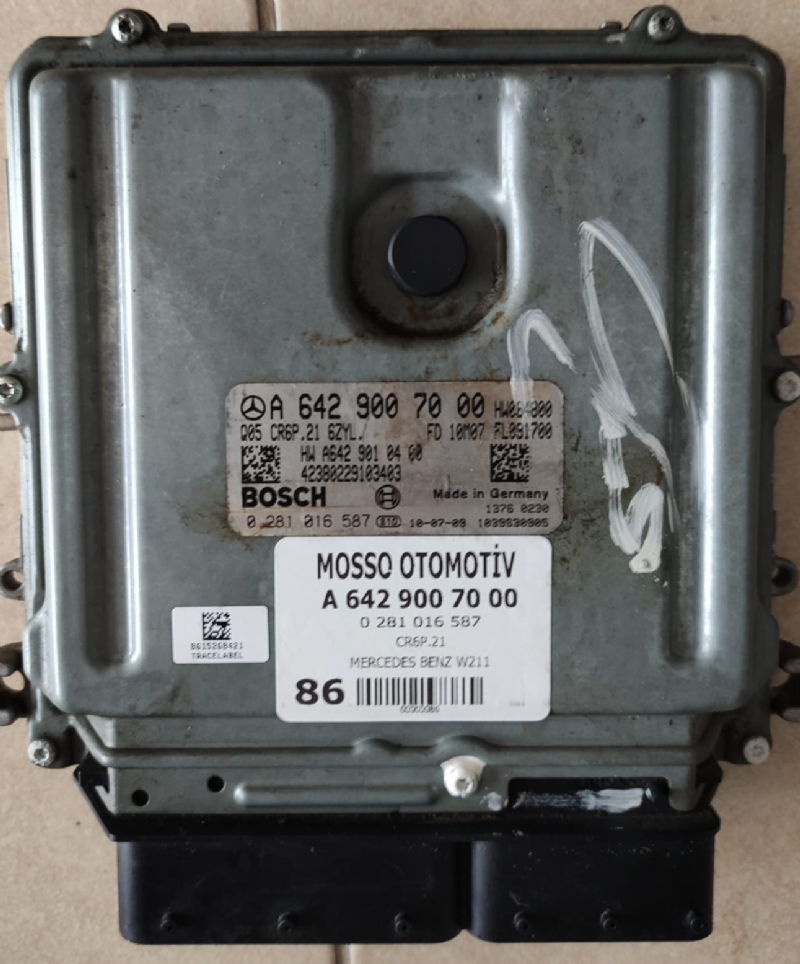 0281016587 - A6429007000 -MERCEDES BENZ MOTOR BEYNİ CR6P.21 - 281 016 587 - A 642 900 70 00 