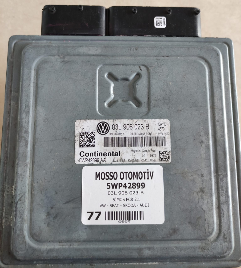 03L906023B - 5WP42899 VW GOLF MOTOR BEYNİ SİMOS PCR2.1 - 03L 906 023 B - 5WP42899
