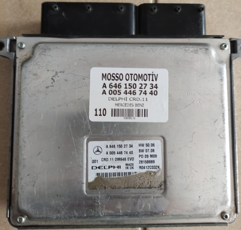 A 6461502734 - A0054467440 - MERCEDES MOTOR BEYNİ DELPHİ CRD.11 - A 646 150 27 34 - A 005 446 74 40 