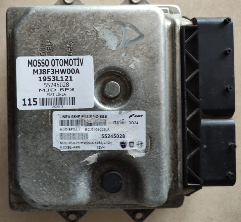 MJ8F3HHW00A - 1953L121 - FİAT LİNEA MOTOR BEYNİ MJD 8F3 - MJ8F3HHW00A - 1953L121