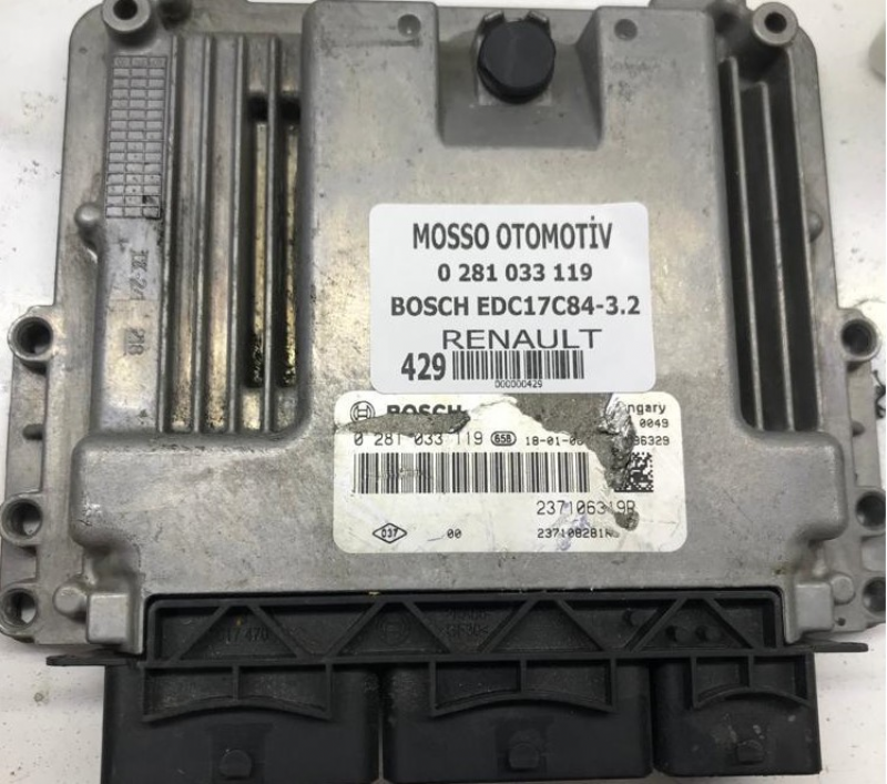 0281033119 - RENAULT MOTOR BEYNİ EDC17C84 - 0 281 033 119 
